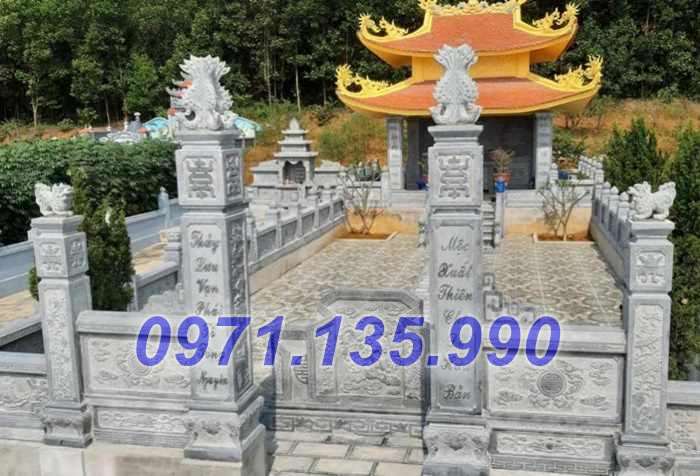 Mẫu nghĩa trang để tro cốt bằng đá đẹp bán tại long an - lăng mộ